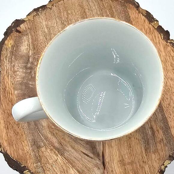 Vintage Otagirl Japan Gibson Greeting Cards Coffee/Tea Cup Sparrow on Lily - Picture 5 of 5